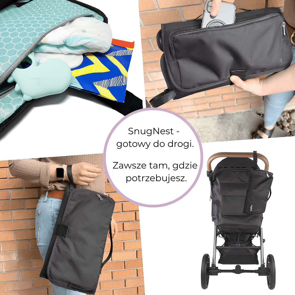 SnugNest - przenośny przewijak 3w1